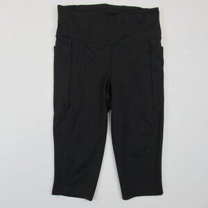 Calia Leggings Women's Size M Carrie Underwood Black Yoga Knee Length